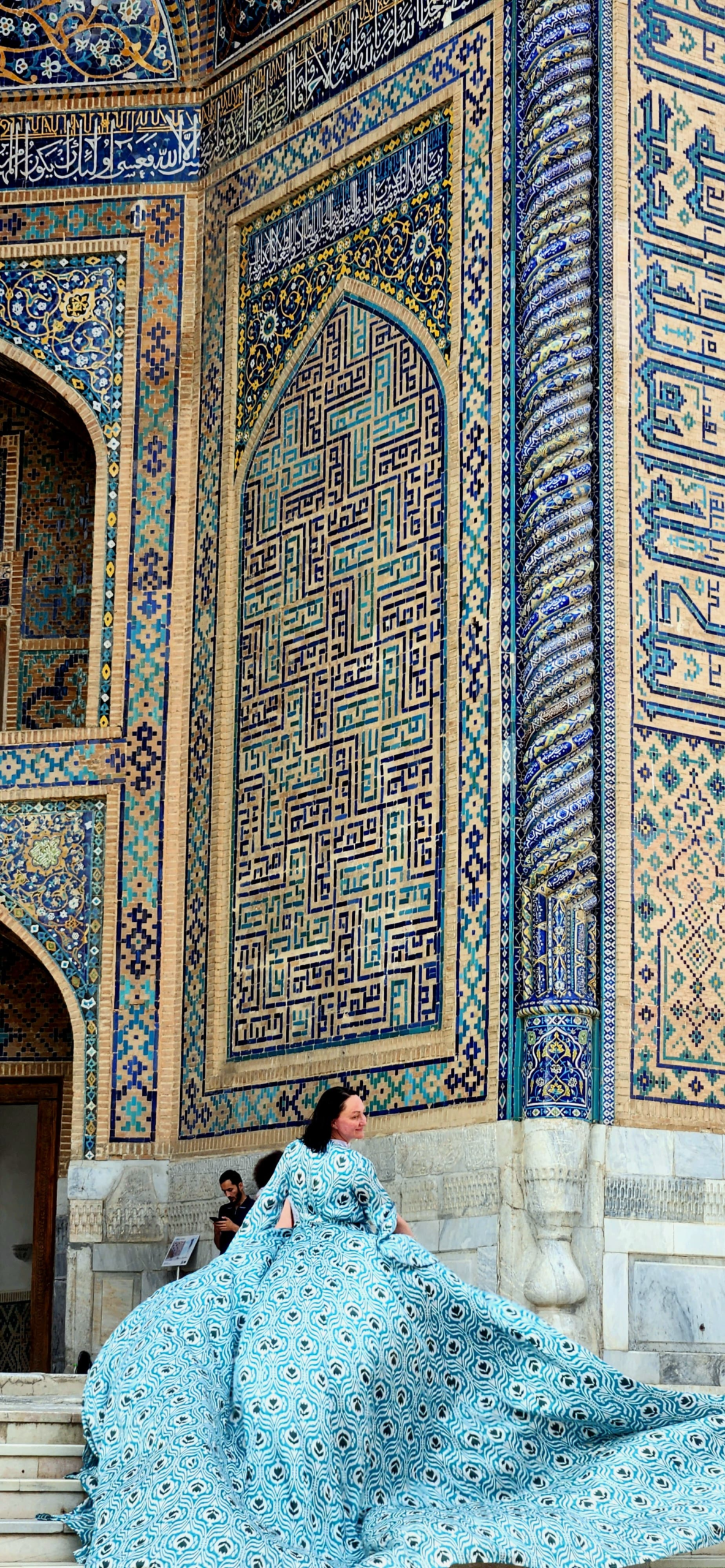 Upcoming Journeys - Little Green Tent samarkand shoot
